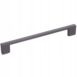 Prosty uchwyt meblowy GRAFIT-SZARY , roz.192mm