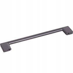 Prosty uchwyt meblowy GRAFIT-SZARY , roz.192mm