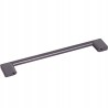 Prosty uchwyt meblowy GRAFIT-SZARY , roz.192mm