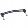 LOFT- uchwyt meblowy prosty czarny mat roz128