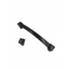 LOFT- uchwyt meblowy prosty czarny mat roz128