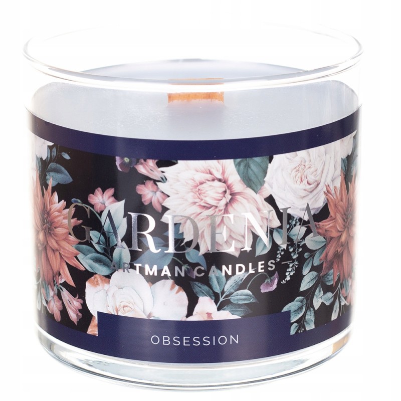 Świeca zapachowa w szkle Gardenia Obsession ARTMAN