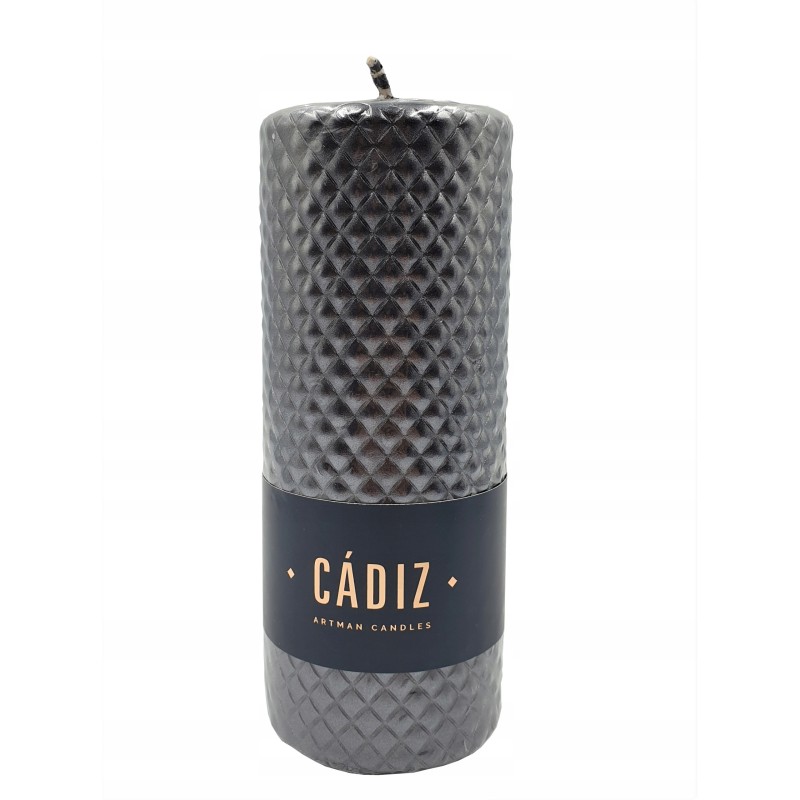 Świeca CADIZ GRANATOWA DUŻA
