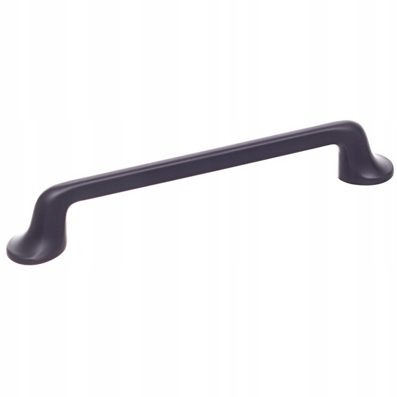 Czarny uchwyt meblowy FABRICIO roz. 192 mm