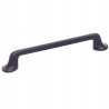 Czarny uchwyt meblowy FABRICIO roz. 128 mm