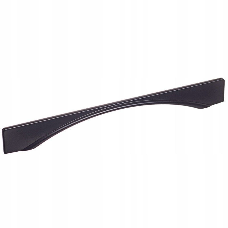 Uchwyt meblowy CZARNY MAT PROSTY roz 160 mm