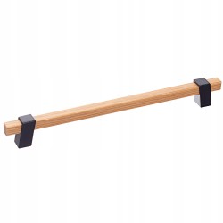 Uchwyt meblowy drewniany,klasyczny loft roz.256 mm