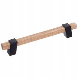 Uchwyt meblowy drewniany,klasyczny loft roz.160 mm