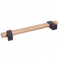 Uchwyt meblowy drewniany,klasyczny loft roz.160 mm