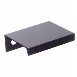UCHWYT KRAWĘDZIOWY CZARNY HEXI roz.32mm