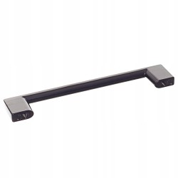 Uchwyt meblowy CZARNY MAT , STYL - LOFT, roz.96mm