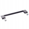Uchwyt meblowy CZARNY MAT , STYL - LOFT, roz.96mm